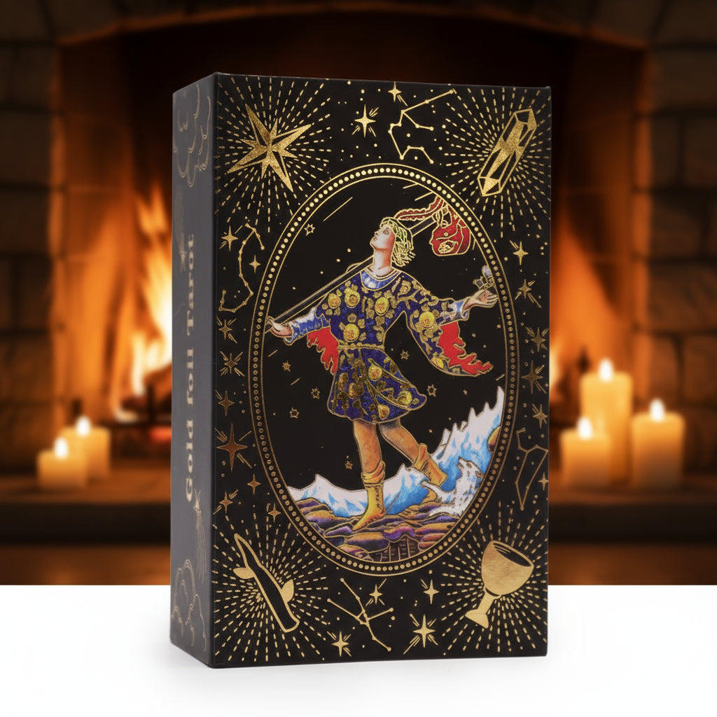 Gold Foil Tarot - Let the Magic Begin Gift Box