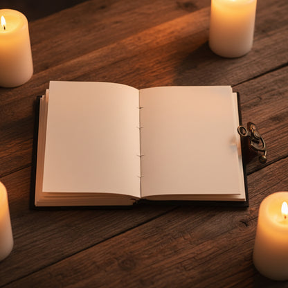 Leather Notebook – Stop Doom Scrolling