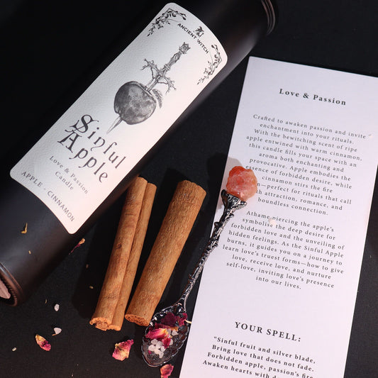 Sinful Apple Ancient Witch Ritual Candle