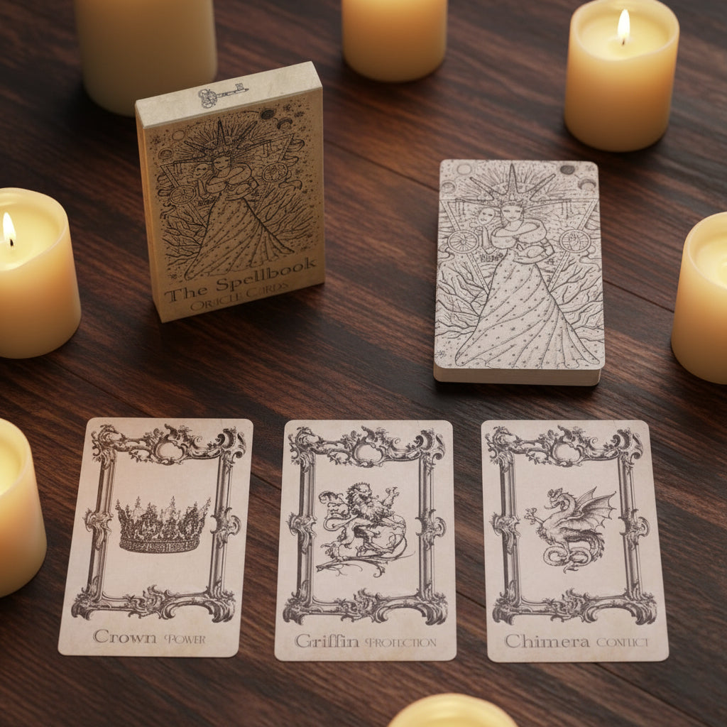 The Spellbook Oracle Cards - Witchcraft Deck