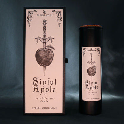 Sinful Apple Ancient Witch Ritual Candle