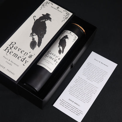 Ravens' Remedy Ancient Witch Ritual Candle