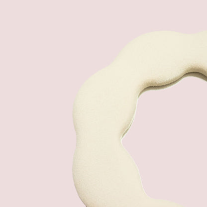 Flower Soft Squiggly Mirror – Stone