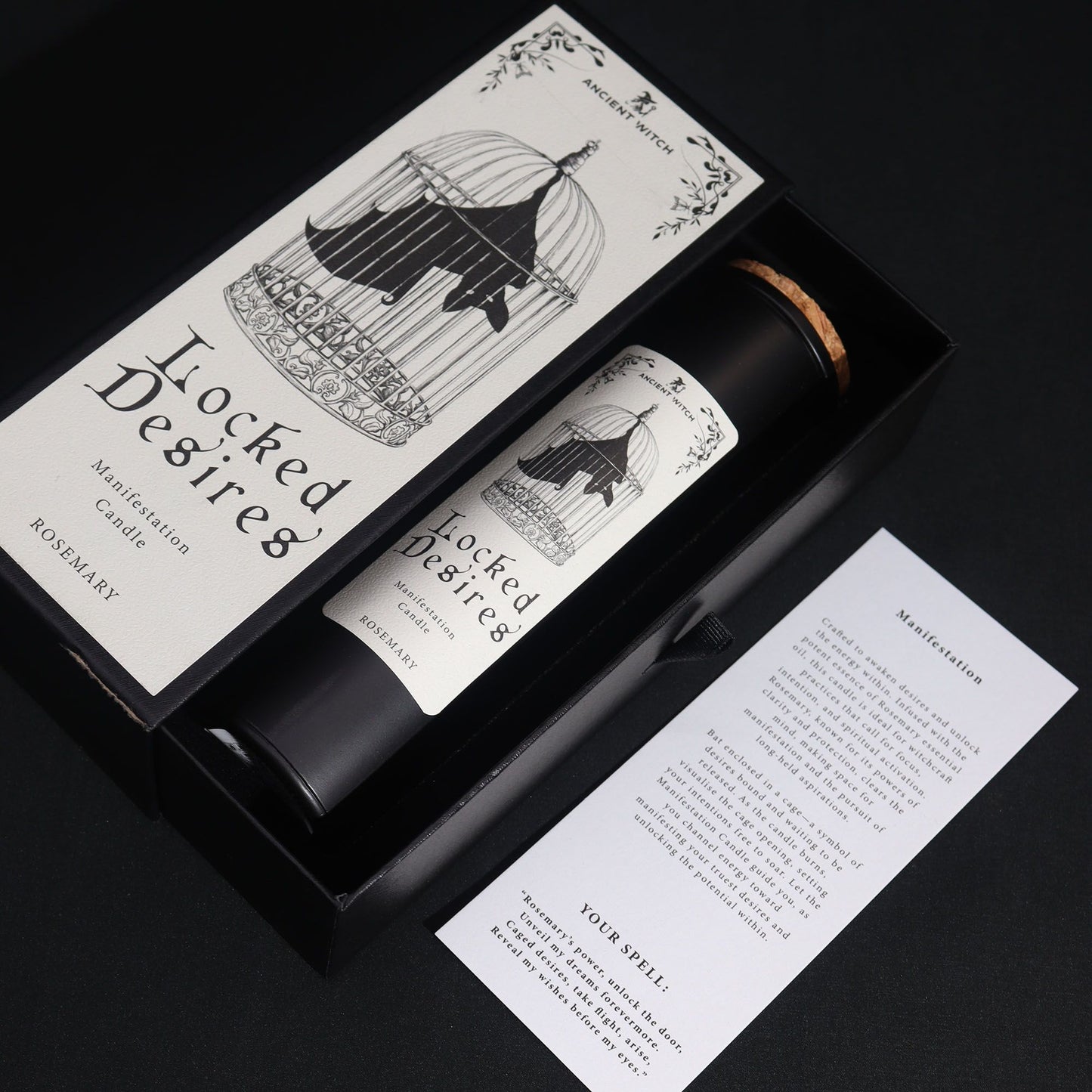 Locked Desires Ancient Witch Ritual Candle