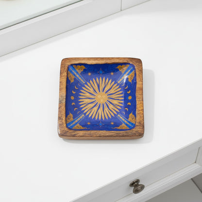 Hop Hare Large Enamelled Trinket Tray - The Sun