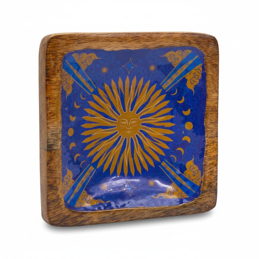 Hop Hare Large Enamelled Trinket Tray - The Sun