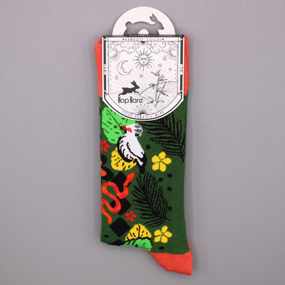 Bali Jungle Bamboo Socks – S/M