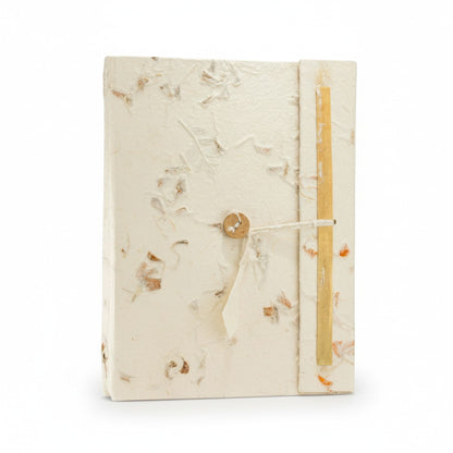 Lokta Paper Mixed Flowers Notebook – Large