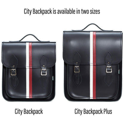 Handmade Leather City Backpack - British Edit