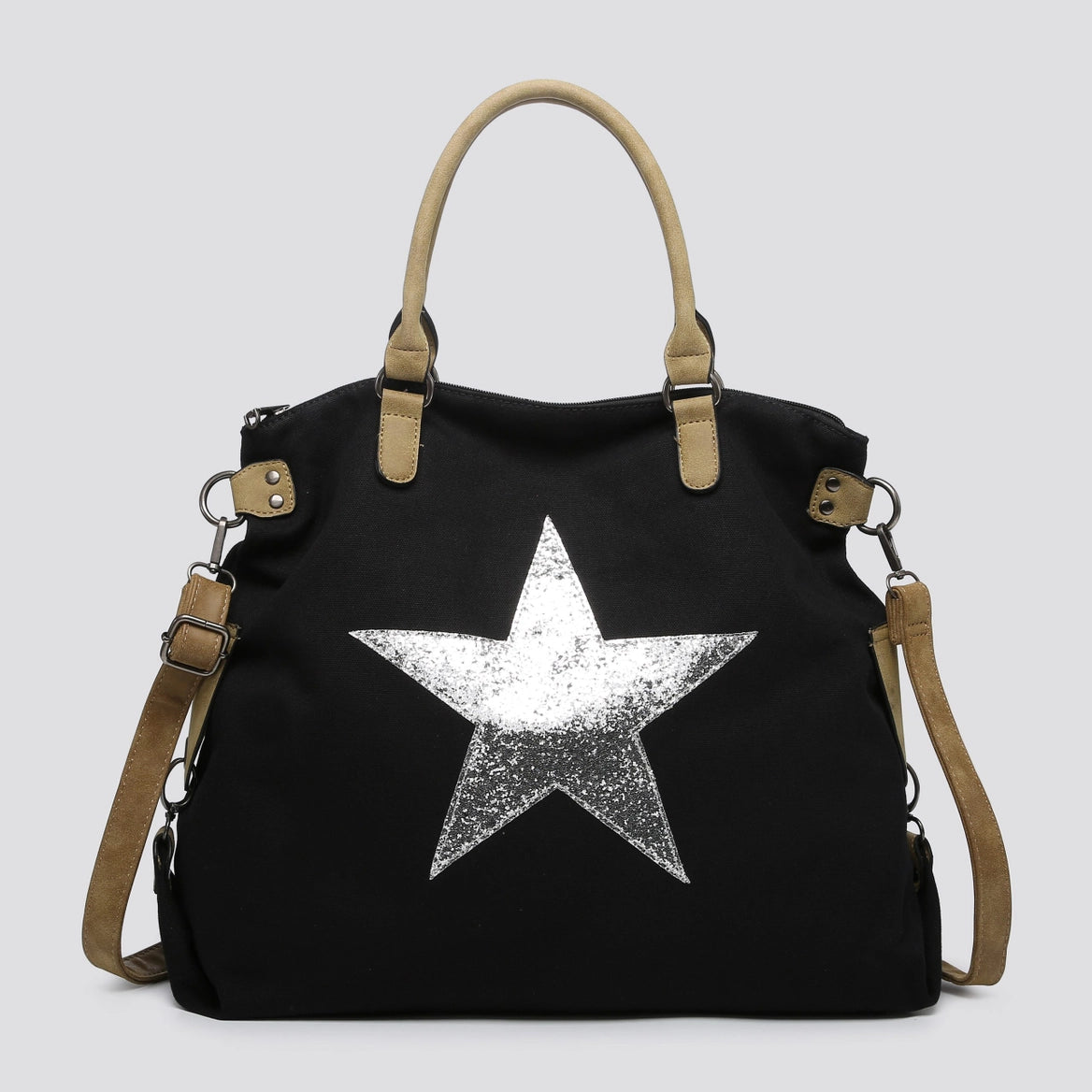 Night Canvas Star Tote