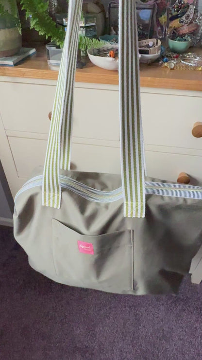 Wild Sage Shoulder Tote