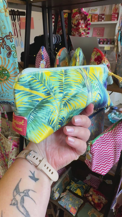 Palm Springs Velvet Pencil Case