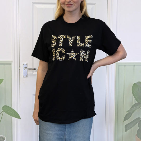 Style Icon Leopard Tee