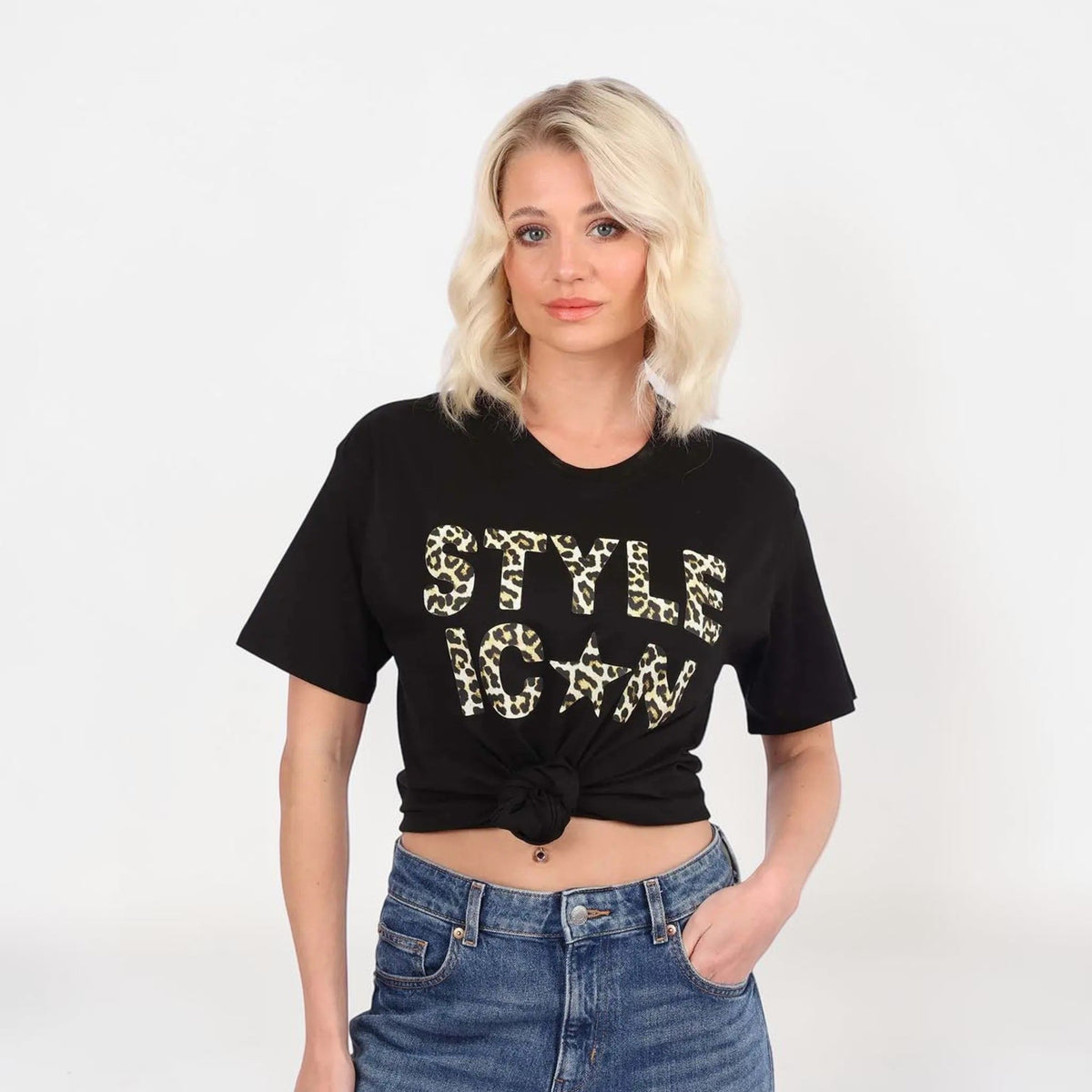 Style Icon Leopard Tee